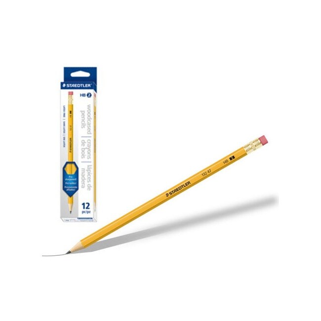yellow hb pencil