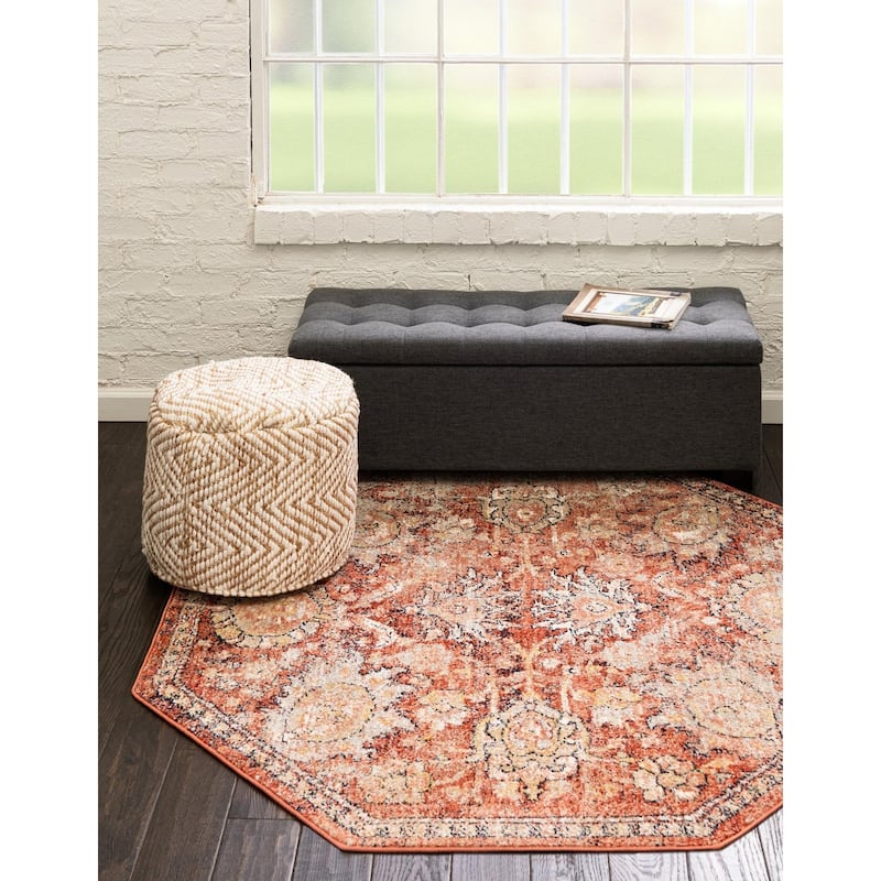 Traditional Nixa Collection Area Rug