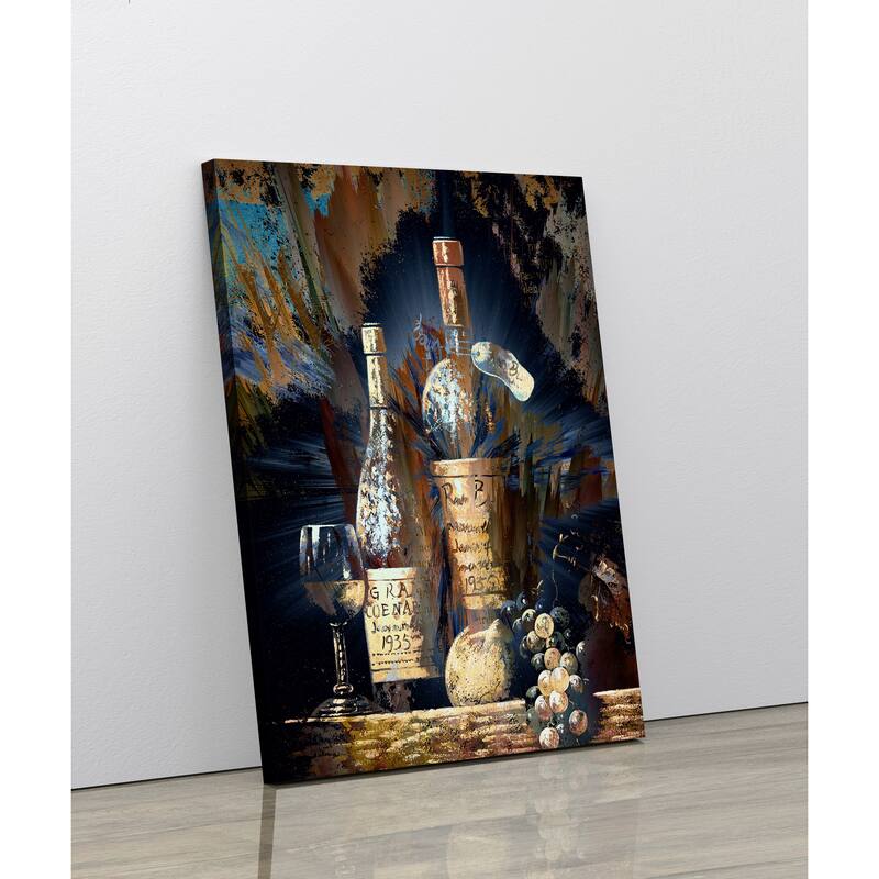 Fine Art Studio LLC Vintage Wine II by R. Bolokofsky