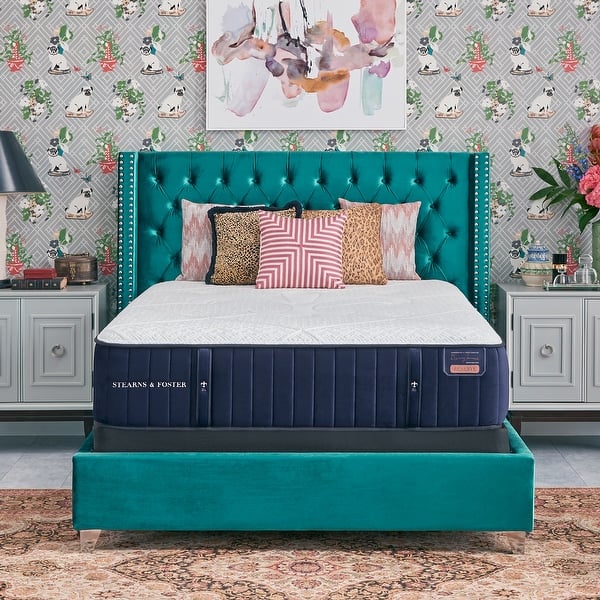 slide 1 of 15, Stearns & Foster Reserve 15-inch Firm Innerspring Mattress Set