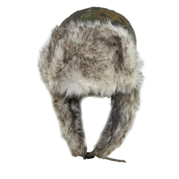 Shop Ctm Men S Camo Winter Aviator Hat With Ear Flaps Overstock