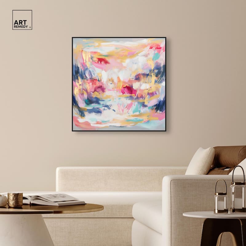 Balipink II Canvas by Art Remedy