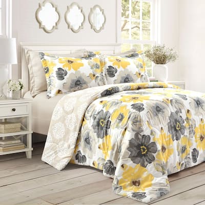 Lush Decor Leah 6 Piece Comforter Set