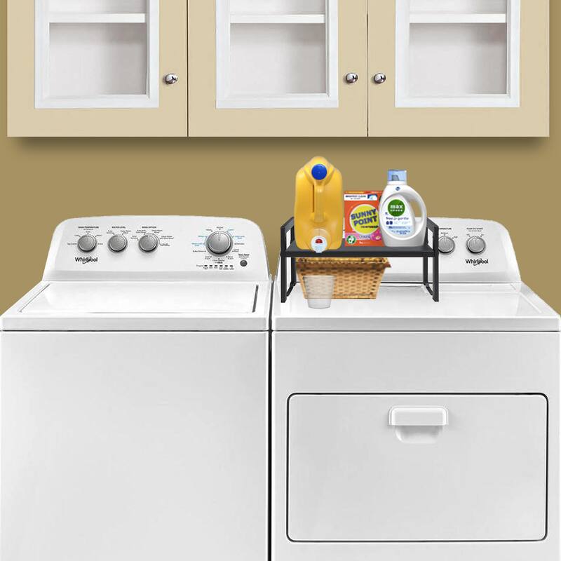 SunnyPoint Expandable Cabinet Storage Rack - Tabletop Storage Spice Shelf Organizer Rack