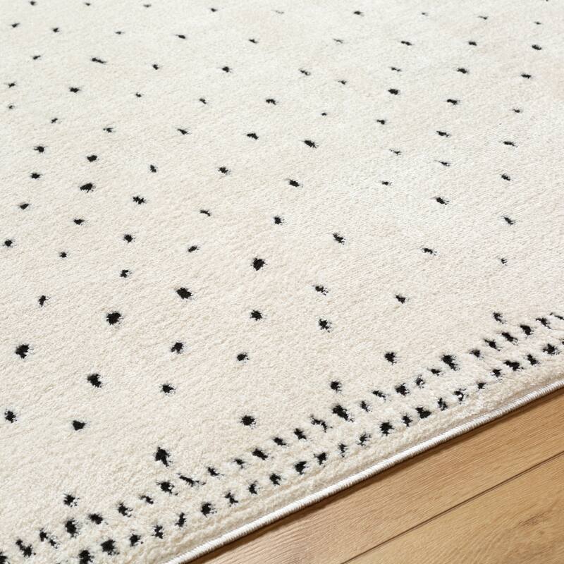 Livabliss Freud Moroccan Dots Area Rug