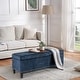preview thumbnail 23 of 48, Adeco Storage Ottoman 41" Tufted Bench for Living Room Bedroom