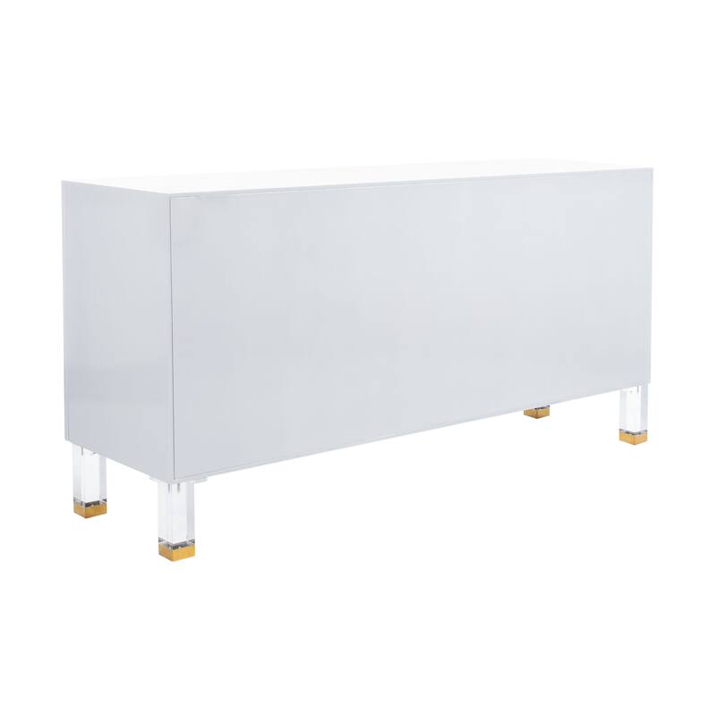 SAFAVIEH Home Poppy 3-Door Sideboard - 62"W x 16"D x 30"H