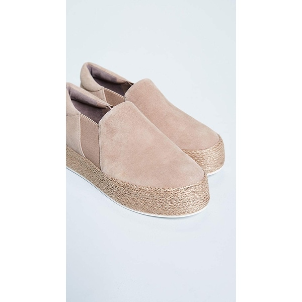 Vince Womens Wilden Platform Slip On Sneakers