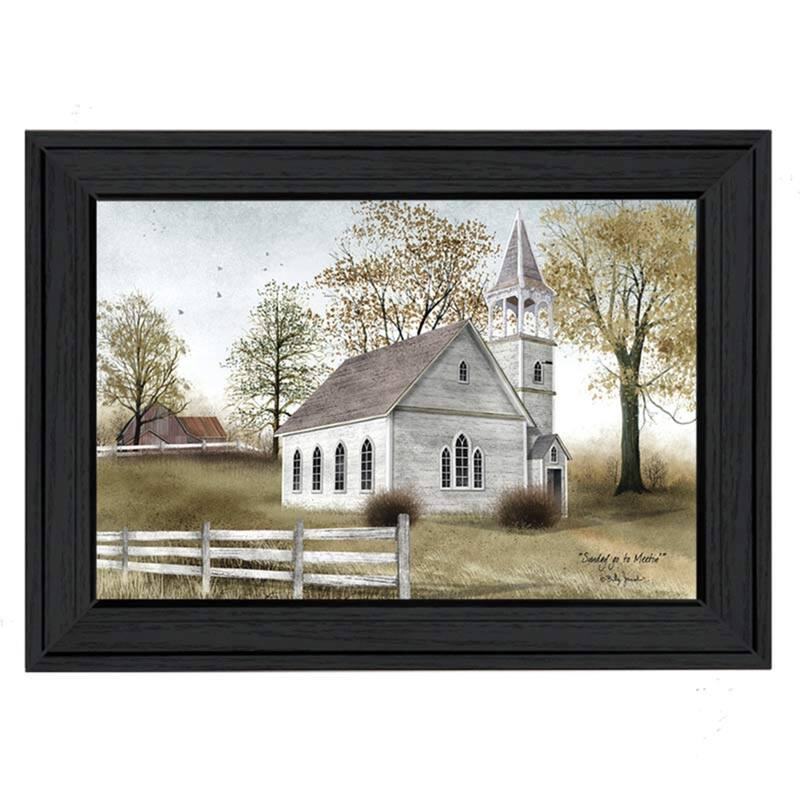TrendyDecor4U Contemporary "Sunday Go To Meetin" Framed Print Wall Art by Billy Jacobs
