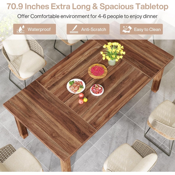 Extra large farmhouse dining table cheap
