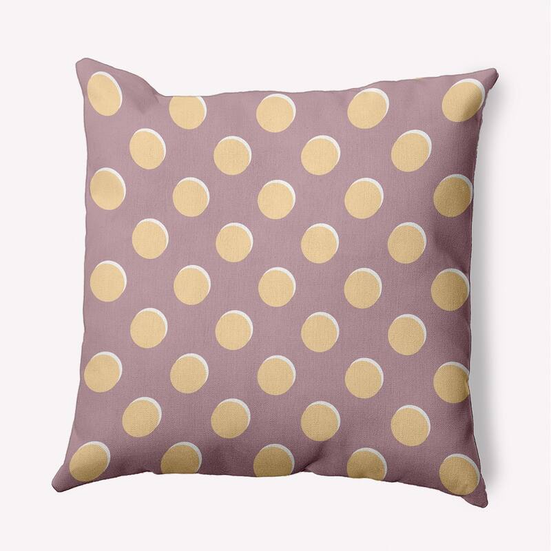 Polka Dots Decorative Throw Pillow - Romantic Purple - 18" x 18"