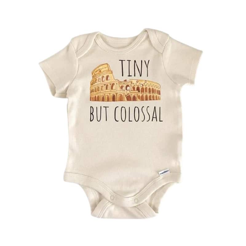 Colosseum Rome Italy - Baby Boy Girl Clothes Infant Bodysuit Funny Cute Newborn
