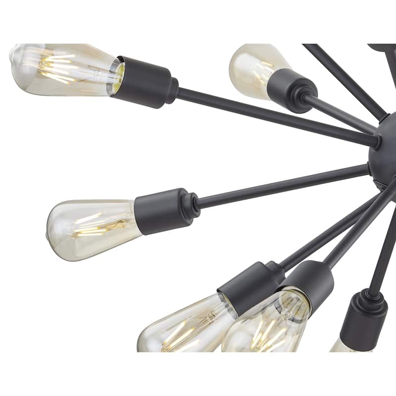 18 Light Sputnik Sphere Chandelier - 27.36"x74.45"