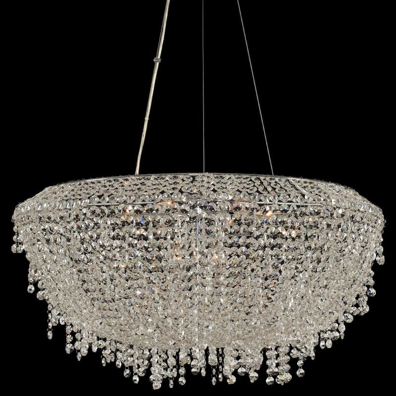 Allegri 030852-FR001 Massimo 29" Wide Waterfall Chandelier with - Chrome
