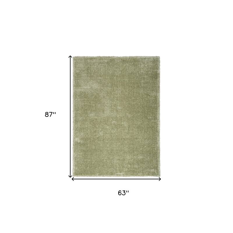 Power Loomed Soft Area Rug - 87' X '63' X '1
