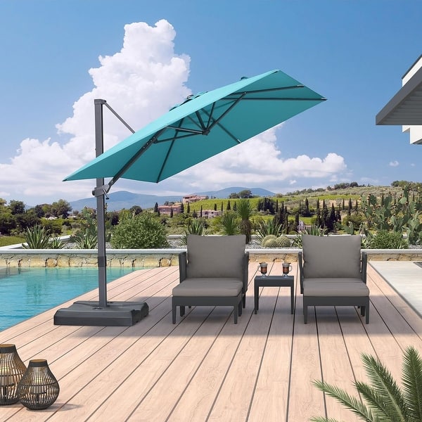 bog lots patio umbrella Replacement Canopy Compatible with the Real Living Triple Vent Umbrella 15ft Sold at Big Lots Fits Model Numbers: BS17031, BS19080-LI, BS19080-RE,