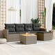 Option Gray 6-piece set With table
