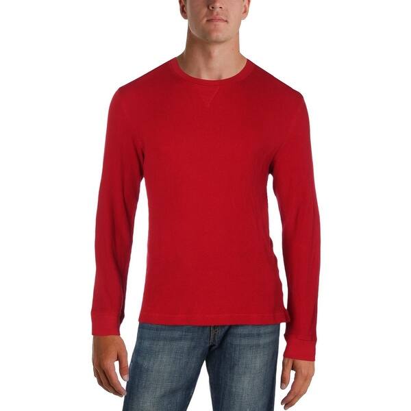 Shop Dawson Brooks Mens Thermal Shirt Cotton Textured