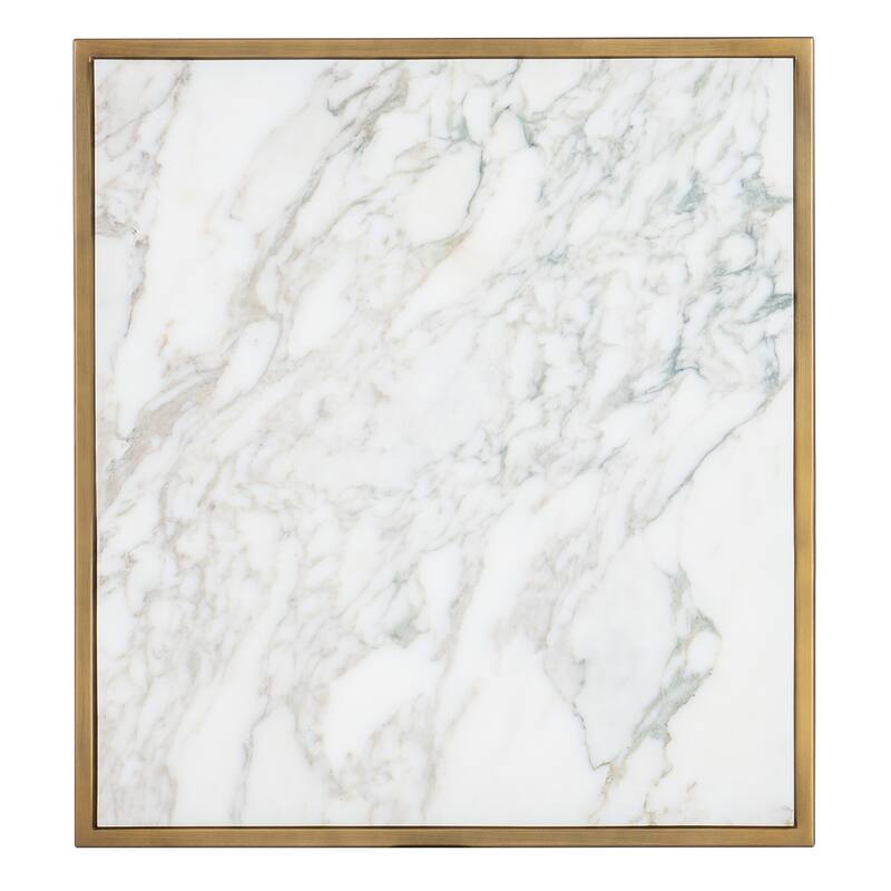 Hooker Furniture M12-80113-15 Cashel 24" Wide Marble Top Stainless