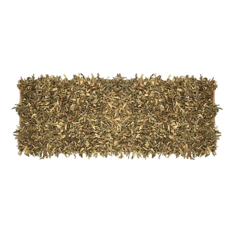 Leather Shaggy Living Room Rug Washable Area Rugs Non Slip Accent Rugs Soft Foldable Indoor Carpet Easy To Clean 2' x 6'