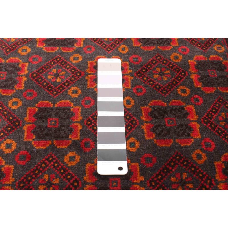 ECARPETGALLERY Hand-knotted Teimani Charcoal Wool Rug - 2'7 x 4'6