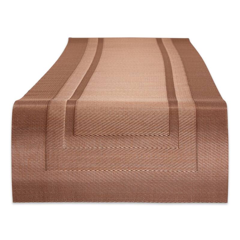 Cinnamon Double Framed Table Runner - 72" - Red