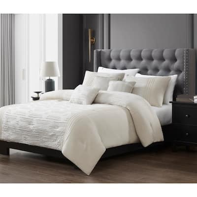 Dash 6-piece Comforter Set Taupe King
