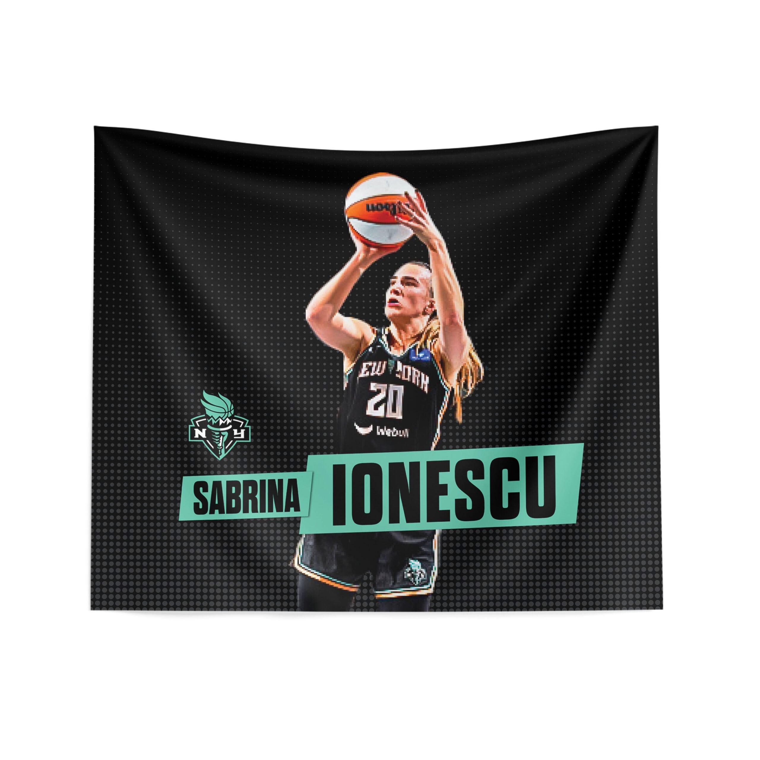 WNBA New York Liberty Player Wall Hanging