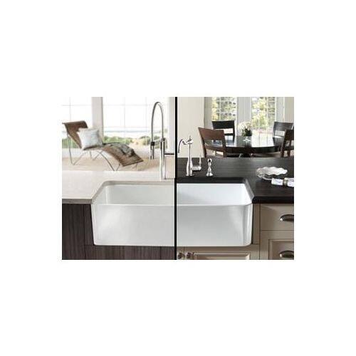 Shop Blanco 518540 Cerana 30 Inch Farmhouse Kitchen Sink Apron Front Fireclay Sink Wi Overstock 18594307