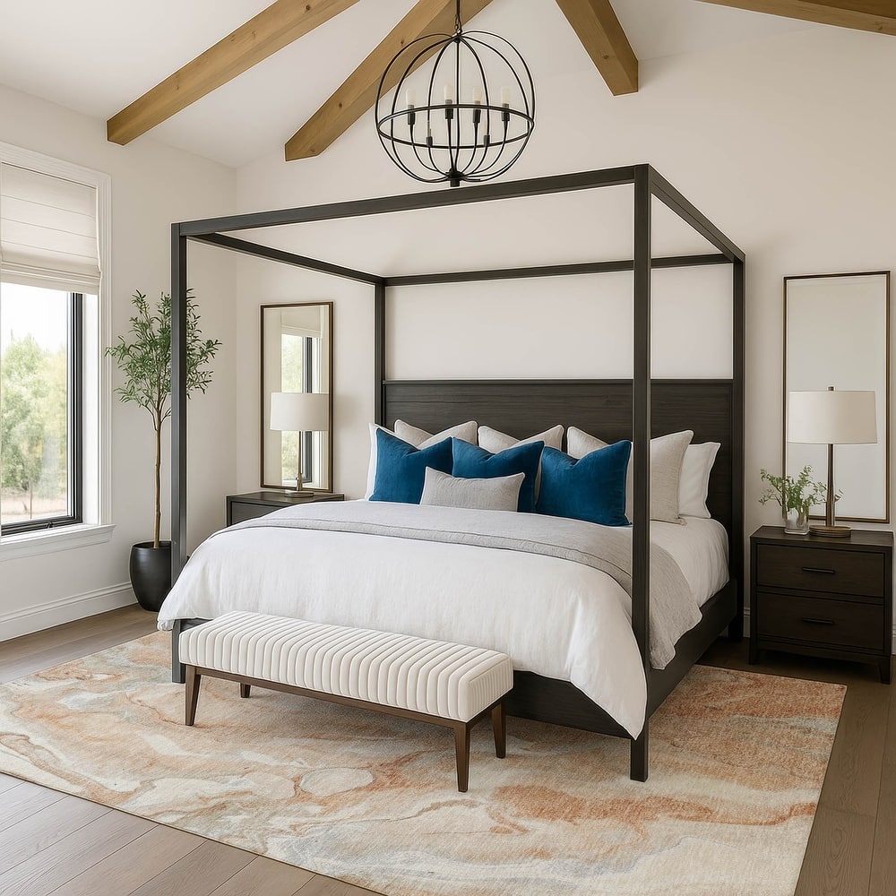 Premium Washable Super Soft Abstract Chic Mayfield Rug