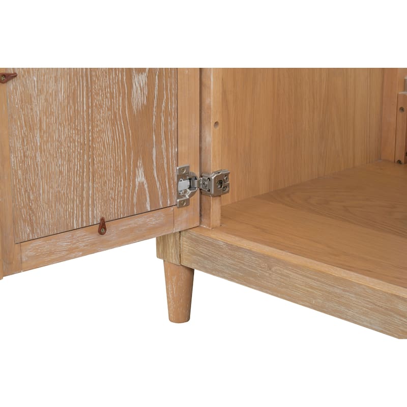 30'' Cane Paneled Bathroom Vanity Base - 29.92 L x 21.5 D x 32.83 H