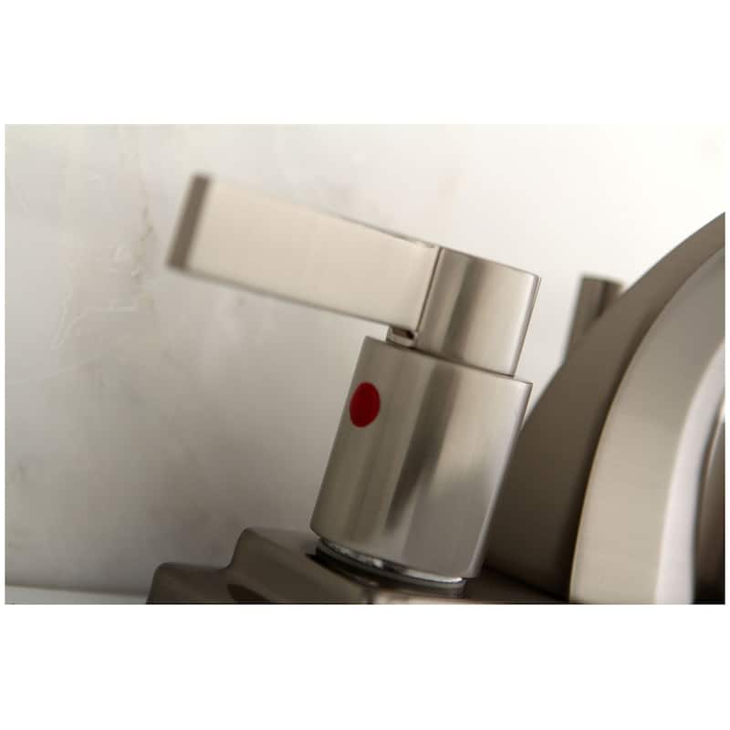 Kingston Brass NuvoFusion 1.2 GPM Centerset Bathroom Faucet with