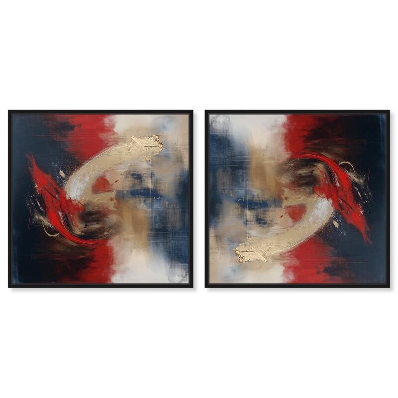 Flower Impressions Canvas by Art Remedy - 15" x 10" - White