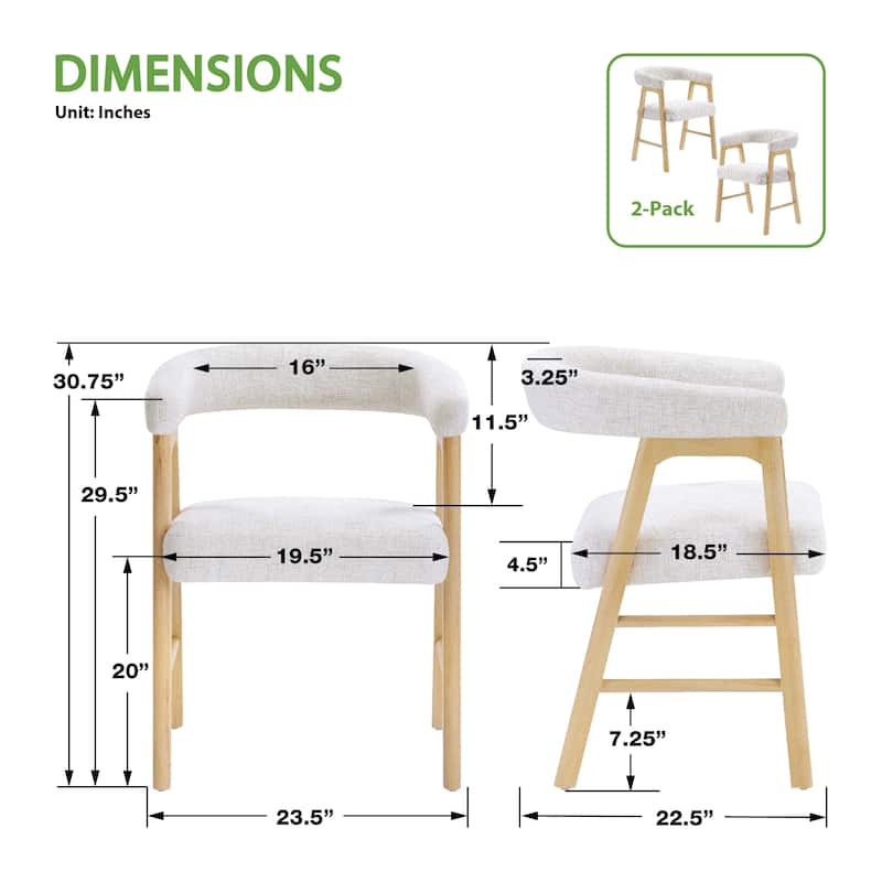 Kaley Dining Chair 2-Pack