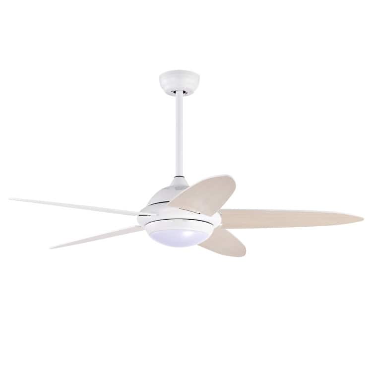 52 Inch Ceiling Fan with Lights and 3 Lighting Colors - 52" (D)