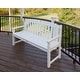 preview thumbnail 2 of 10, Polywood Trex Outdoor Furniture Yacht Club 60-inch Bench
