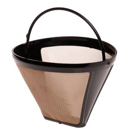 GoldTone Reusable 8-12 Cup Basket Filter fits Black & Decker Coffee  Machines and Brewers. Replaces your Black+Decker Reusable Coffee Filter and  Permanent Black & Decker Coffee Basket Filter (2 PACK) 