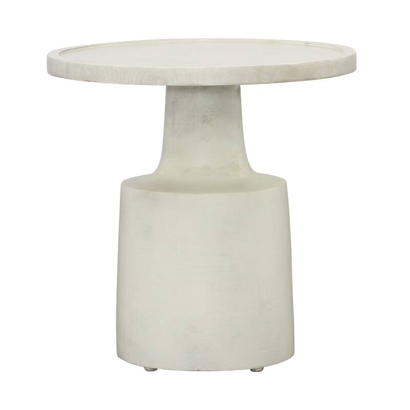 Brixton End Table, White