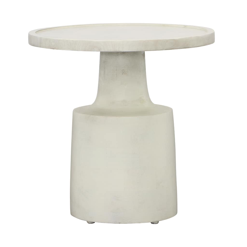 Brixton End Table, White