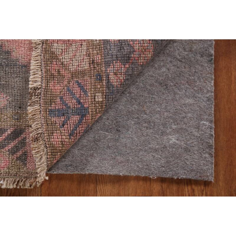 Antique Look Anatolian Turkish Rug Hand-knotted Oriental Wool Carpet - 1'7" x 3'3"