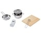 preview thumbnail 11 of 9, Teamson Kids - Little Chef Berlin Modern Play Kitchen - White / Blue - 34.02" L x 11.73" W x 37.24" H