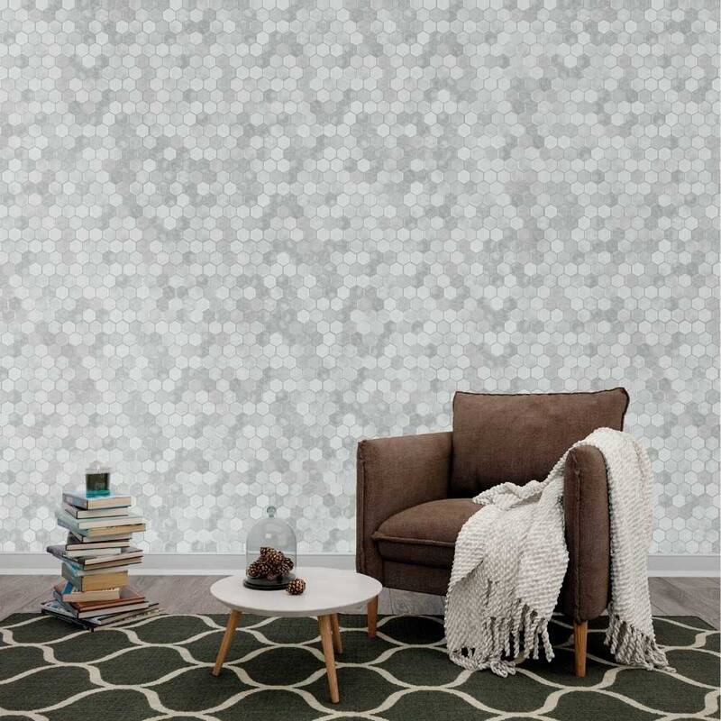 The Tile Life Eterna Hex 2x2 Glass Floor, Wall & Backsplash Tile