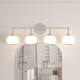 Option 4-light / Polished Chrome