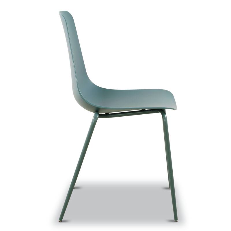 Poly & Bark Isla Stackable Dining Chair (Set of 4)