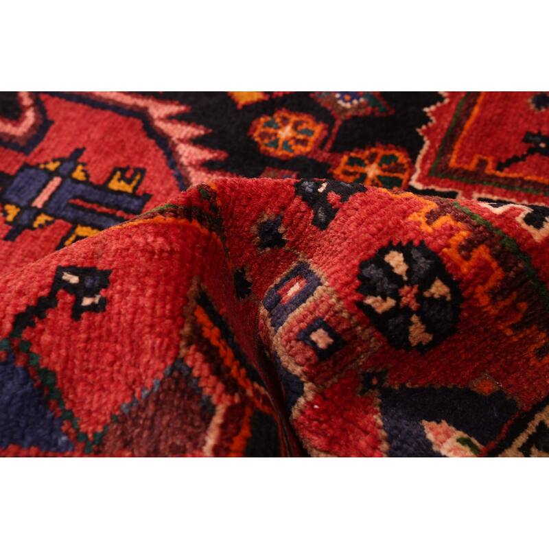 ECARPETGALLERY Hand-knotted Anadol Red Wool Rug - 3'6 x 7'1