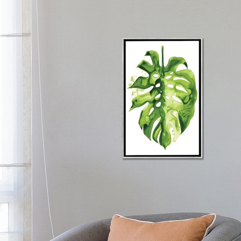 iCanvas "Monstera II" by Grace Popp Framed
