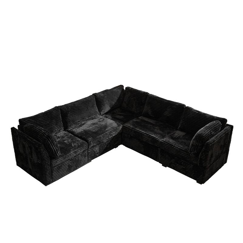 OVIOS Lazy Living L-Shaped Sofa