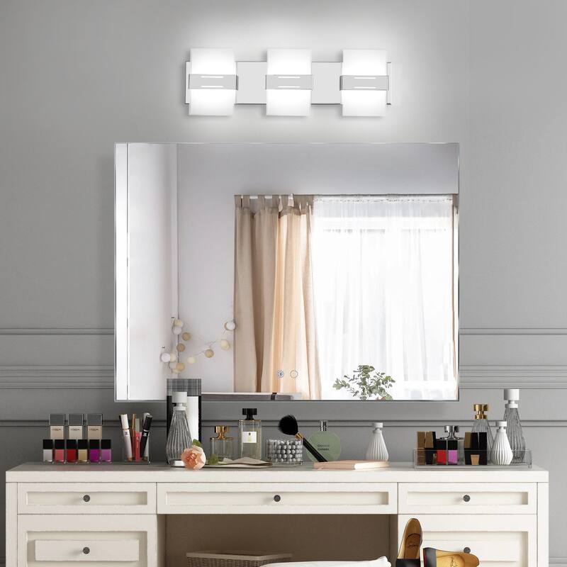 LED Vanity Light Bathroom Light Fixtures Dimmable Bathroom Vanity Lighting Fixtures