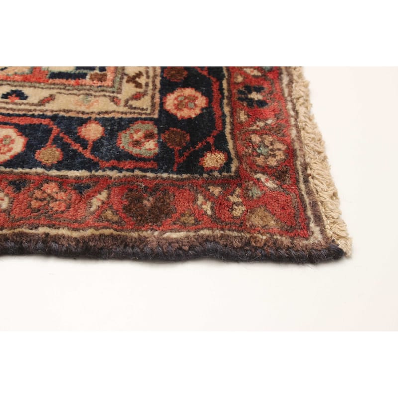 ECARPETGALLERY Hand-knotted Anadol Red Wool Rug - 3'2 x 10'6