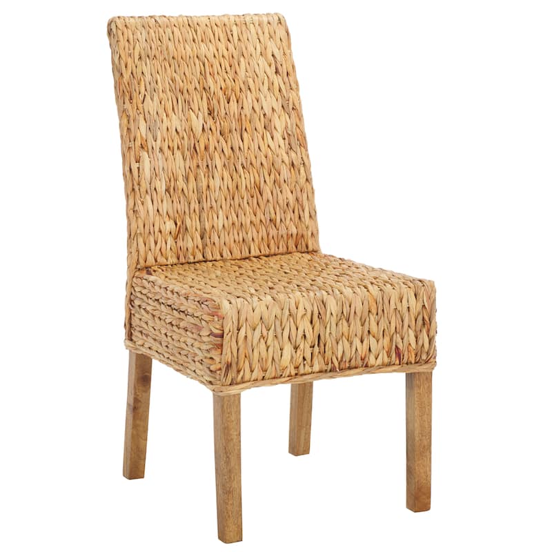 SAFAVIEH Marcy Brown Side Chair (Set of 2) - 18.1" W x 19.7" L x 39" H - 19"W x 22"D x 39"H